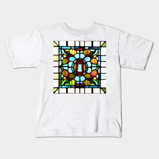 Stained Glass Design Kids T-Shirt